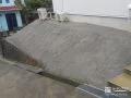 法面に透水性コンクリートを施工して排水性を向上