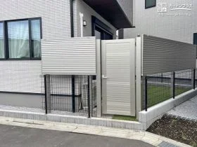 お子様が道路に飛び出す心配がなく遊べるお庭工事
