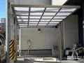 前方に柱がない設計でお車の出し入れがスムーズなカーポート工事