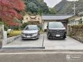 擁壁を撤去しオープンになったスペースを駐車スペースとした工事
