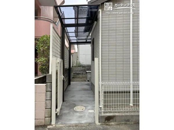 毎日安心してご利用いただけるバイク用の駐車スペースリフォーム工事