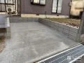 ブロック塀を撤去しお庭に駐車スペースを作ったリフォーム工事