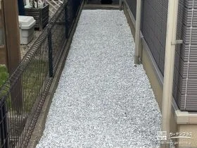 犬走りの雑草対策[施工後]