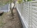 境界ブロックをフェンスに変更し安心感が高まった敷地境界工事