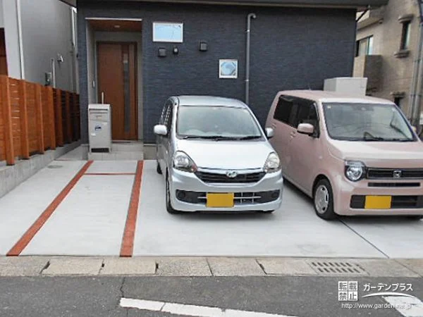 駐車スペースとお庭の雑草対策で日ごろのお手入れを軽減した工事