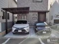 オールブラックのかっこいいカーポート