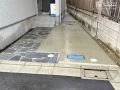 バイクや自転車なども置いていただけるアプローチの拡張工事