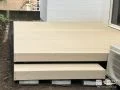 ステップ付きの人工木ウッドデッキで憩いの空間を実現した工事