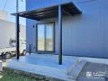 外壁を傷つけることなく設置できる独立式のテラス屋根設置工事