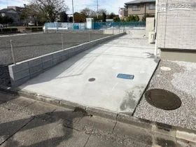 毎日利用する便利な駐車スペース[施工後]