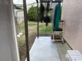 テラス屋根設置で快適な家事空間を実現