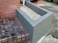 ブロック塀を撤去して植栽スペースを新設