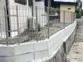 ブロック塀を撤去しメッシュフェンスを取り付けたリフォーム工事
