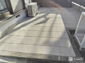 豊富なデザインと機能性が抜群のインターロッキングテラス工事