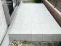 気軽にお庭へ出入りできるタイルデッキのリフォーム工事