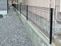 開放感のあるメッシュフェンス
