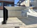 コンクリートの洗い出しで快適になった駐車スペース工事