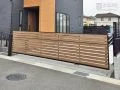 安全性も高い電動式のカーゲート