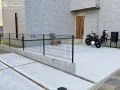 シンプルで使い勝手の良い駐車スペース