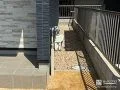 サビ砂利でおしゃれに雑草対策