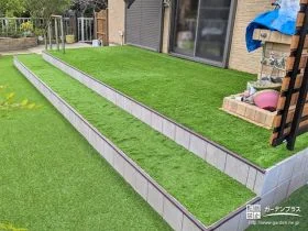 雑草対策もバッチリ！人工芝とデッキで叶える理想のお庭リフォーム工事