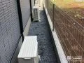 解放感のあるフェンスで敷地を明確化