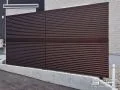 お庭のプライベート性を高める目隠しフェンス