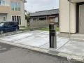 快適な駐車スペースとお子様が遊びやすいお庭を作った外構工事