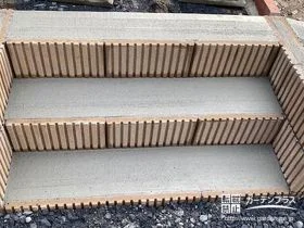 化粧ブロックで施工した階段[施工後]