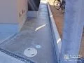 建物周りの雑草対策として土間コンクリートを打設
