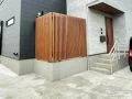 お庭を独立した空間に