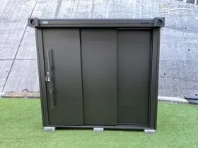 お庭がぐっとセンスアップするアパレルブランド「ビームス」コラボの物置[施工後]