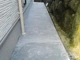 建物周りも清潔に保てるようコンクリートで雑草対策[施工後]