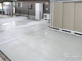 お庭を駐車スペース兼遊び場として快適にリフォームした工事