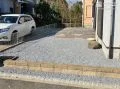 庭の手入れがラクになるフローリングのようなタイルデッキ付きのお庭工事