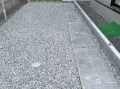 駐車もお庭への動線もスムーズな工夫を施した予備駐車スペース