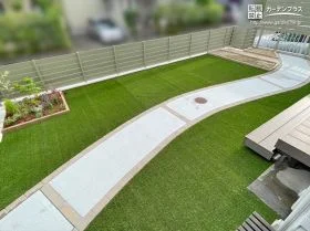 管理の手間を削減し、美しい景観を保てる理想の庭へ[施工後]