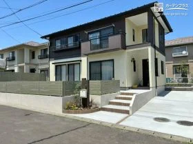 お子様がのびのび遊べるイングリッシュガーデン風外構リフォーム工事
