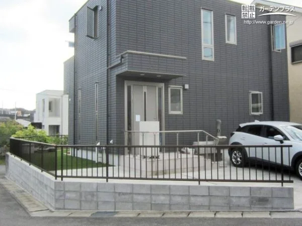 法面を解消して快適な外構へ！有効活用できる敷地へリフォーム工事