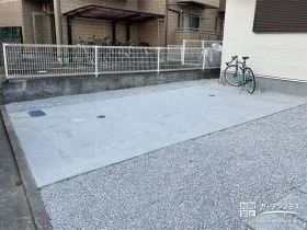 平らで快適な駐車スぺース[施工後]
