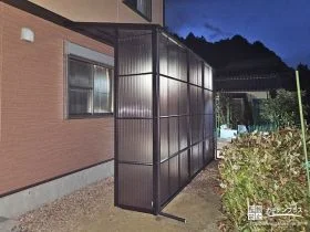 トックヤードで快適な屋外収納を叶える外構リフォーム工事