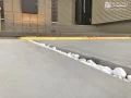 段差の視認性を向上するラインライト