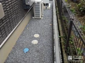 雑草対策をして草むしりの手間を軽減[施工後]