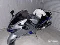 バイクを収納している様子