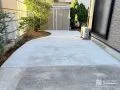 土間コンクリートを打設し雑草対策を万全にしたリフォーム工事