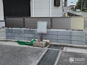 目隠しフェンスを延長しプライベート性を向上[施工後]