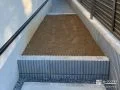 化粧ブロックで植栽スペースを施工