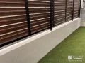 塗装仕上げのブロックが生活感を感じさせないデザインに