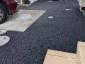 透水性アスファルトを舗装し雨天時も快適な駐車スペース工事