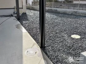 メンテナンスフリーで快適な外構[施工後]